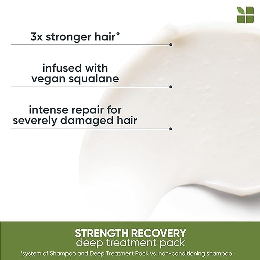 BIOLAGE STRENGHT RECOVERY DEEP TREATMENT PACK