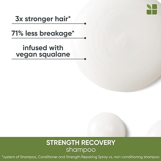 BIOLAGE STRENGHT RECOVER SHAMPOO & COND LITER