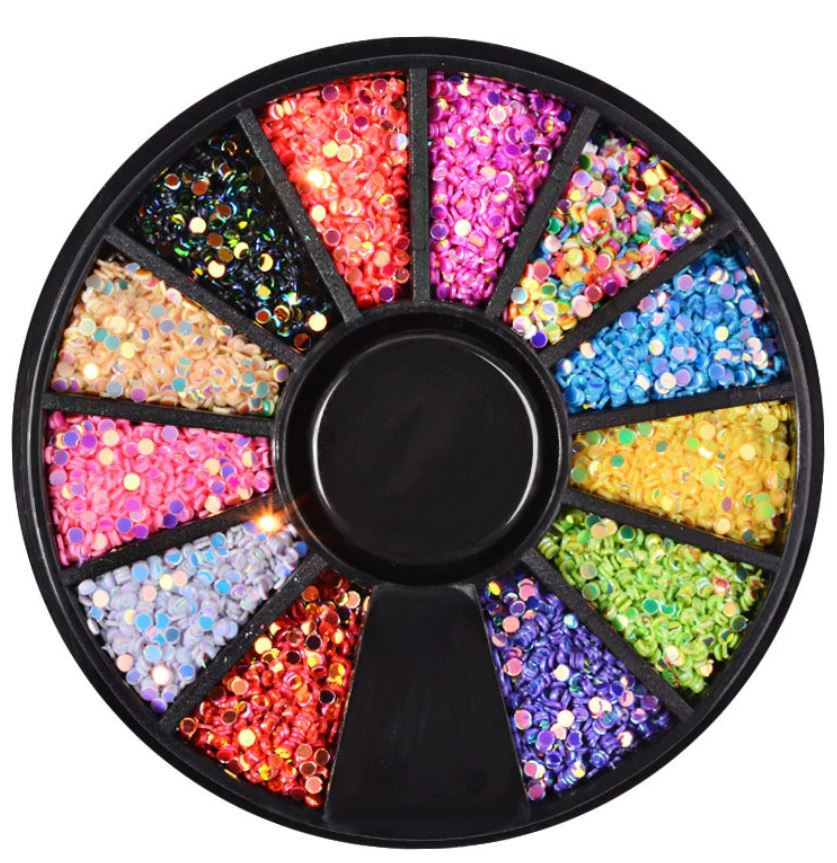 RUEDA DE CONFETTI ASSORTED COLOR
