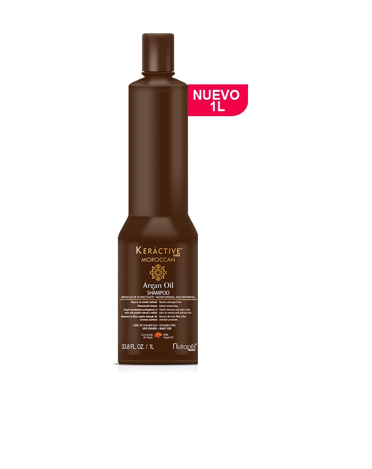 KERACTIVE MOROCCAN OIL SHAMPOO 1L