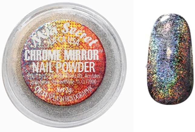 MIA CHROME MIRROR NAIL SPLASH HOLOGRAPHIC POWDER