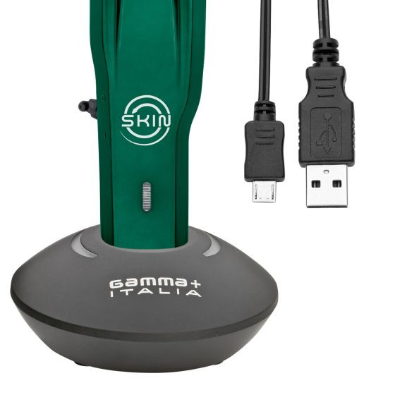 GAMMA+ SKIN PROFESSIONAL BULK BALDING SUPER TORQUE MODULAR CORDLESS HAIR CLIPPER CON CAPACIDA DE 7,200 RPM.