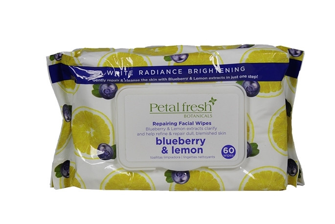 PETAL FRESH WIPES BLUE/LEMON PK/60