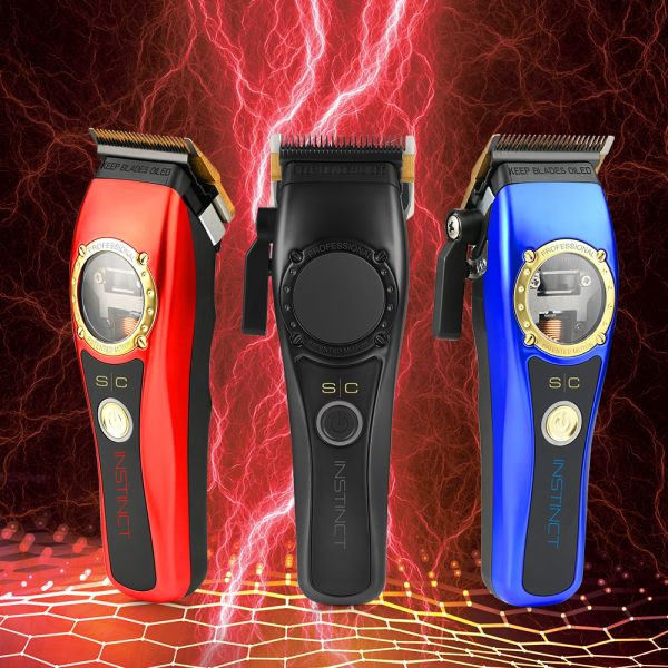 INSTICT CLIPPER- PROFESSIONAL CORDLESS HAIR CLIPPER WITH INTUITIVE TORQUE CONTROL AND VECTOR MOTOR
