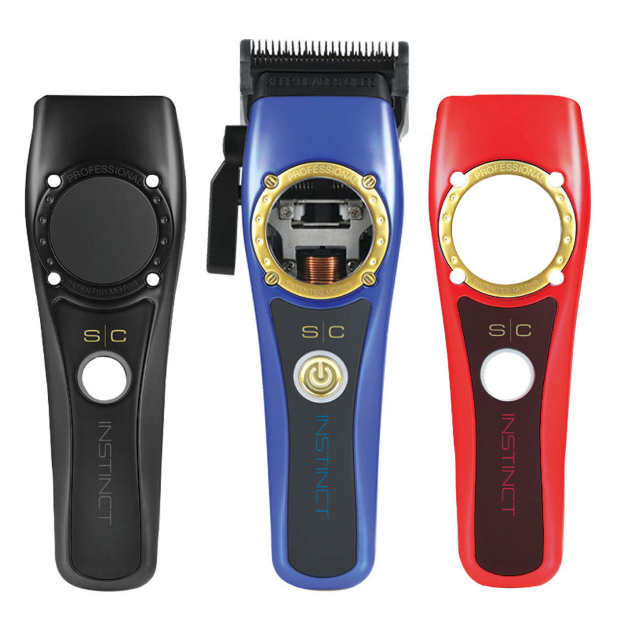 INSTICT CLIPPER- PROFESSIONAL CORDLESS HAIR CLIPPER WITH INTUITIVE TORQUE CONTROL AND VECTOR MOTOR