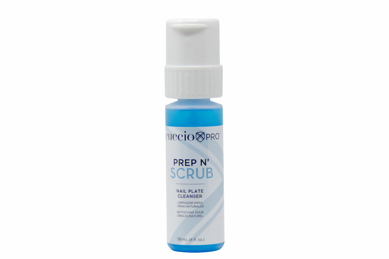 CUCCIO PRE'N SCRUB NAIL PLATE CLEANSER 4OZ