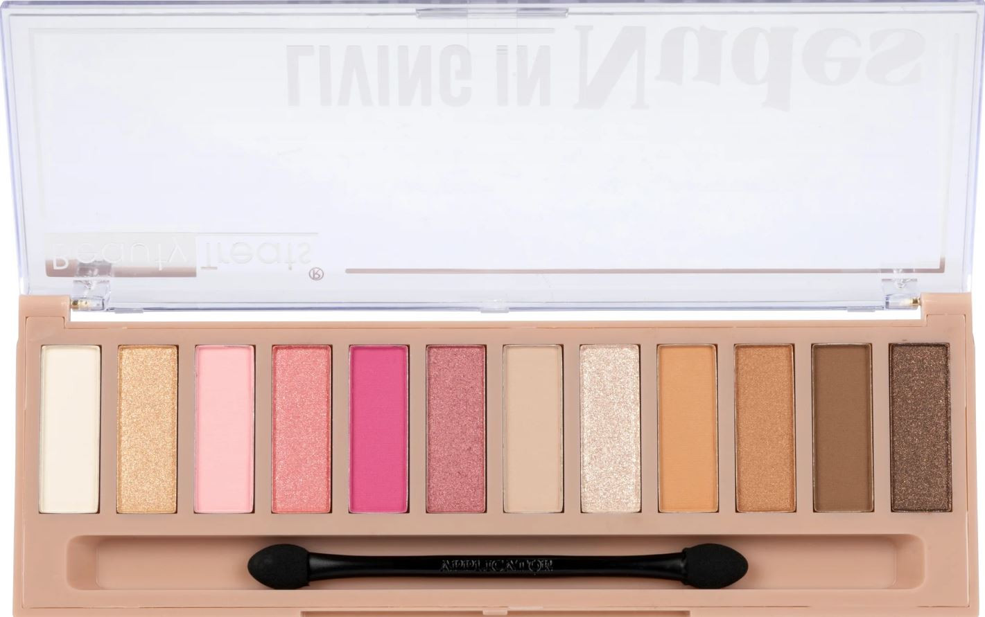 BEAUTY TREATS LIVING IN NUDES EYE PALETTE 12 COLORS