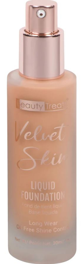 BEAUTY TREATS VELVET SKIN LIQUID FOUNDATION 04 TAN