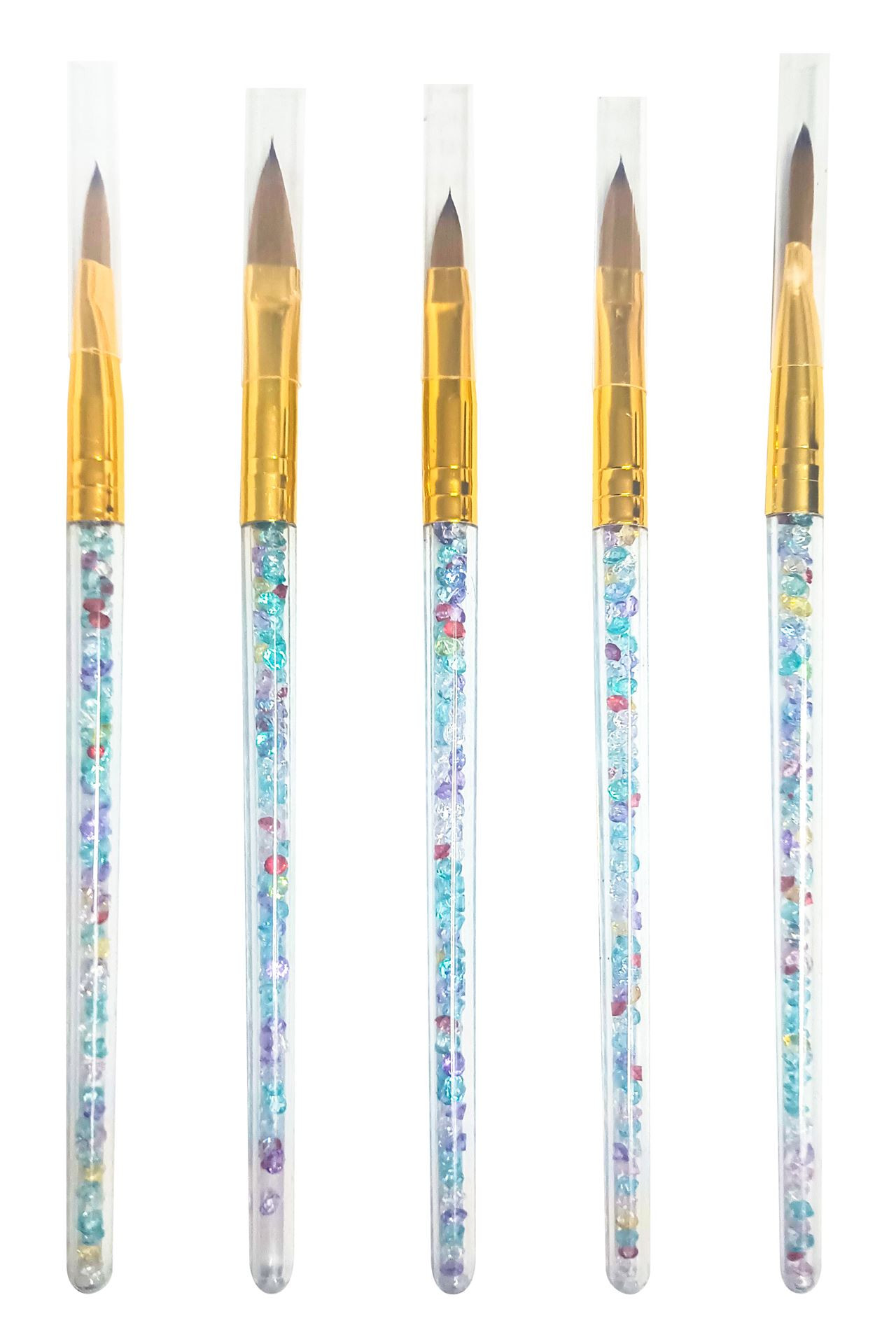 SPIRAL KIT PINCELES PK5 BLUE/PURPLE