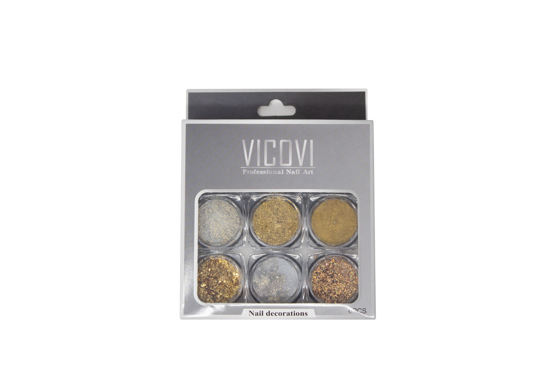 NAIL ART KIT VICOVI GOLD PK6