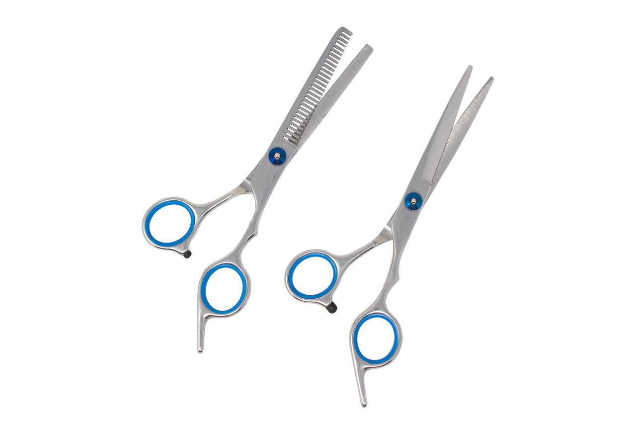 TIJERA KIT CORTE Y ENTRESACAR SILVER