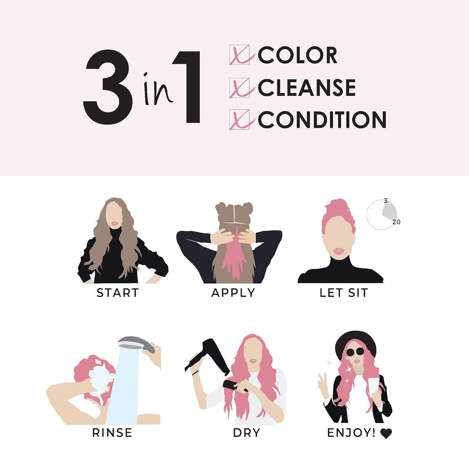 KERACOLOR COLOR + CLENDITIONER ROSE GOLD FOR BRUNETTES 12 OZ