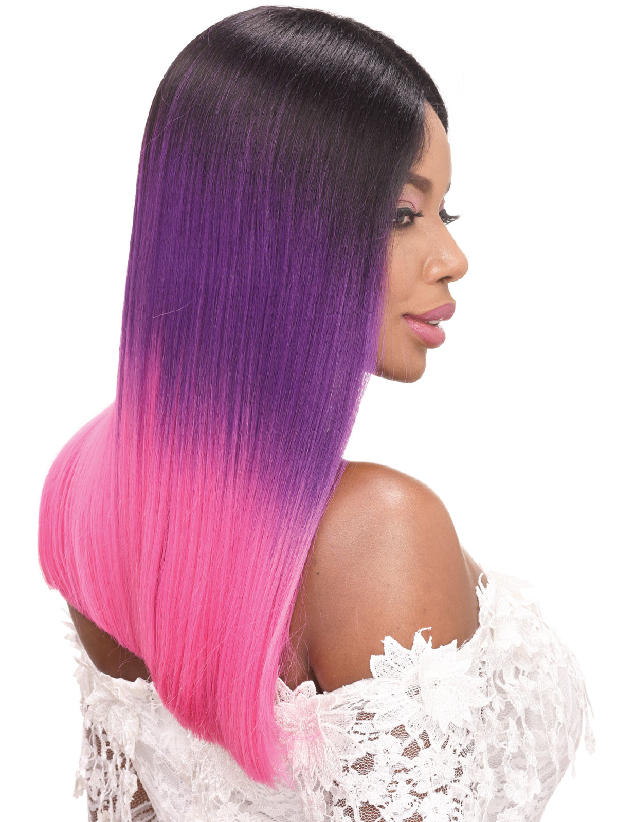 DESTINY GREEN WIG SALLY 18" OMPINK