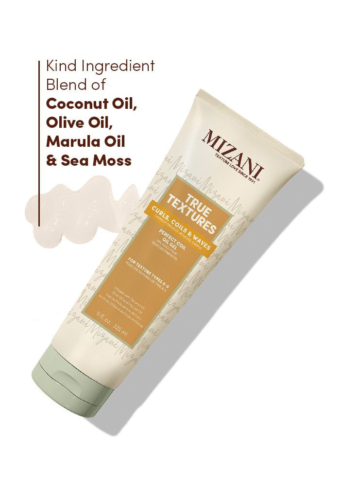 MIZANI TRUE TEXTURES PERFECT COIL GEL FOR CURLY HAIR 11 OZ