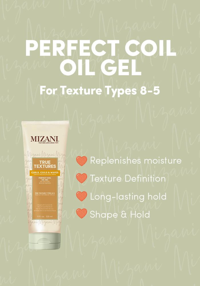 MIZANI TRUE TEXTURES PERFECT COIL GEL FOR CURLY HAIR 11 OZ