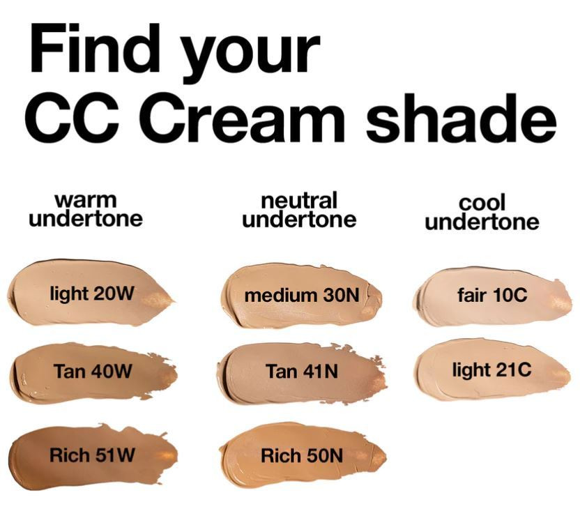 PALLADIO CC CREAM FULL COVERAGE LIGHT 20W
