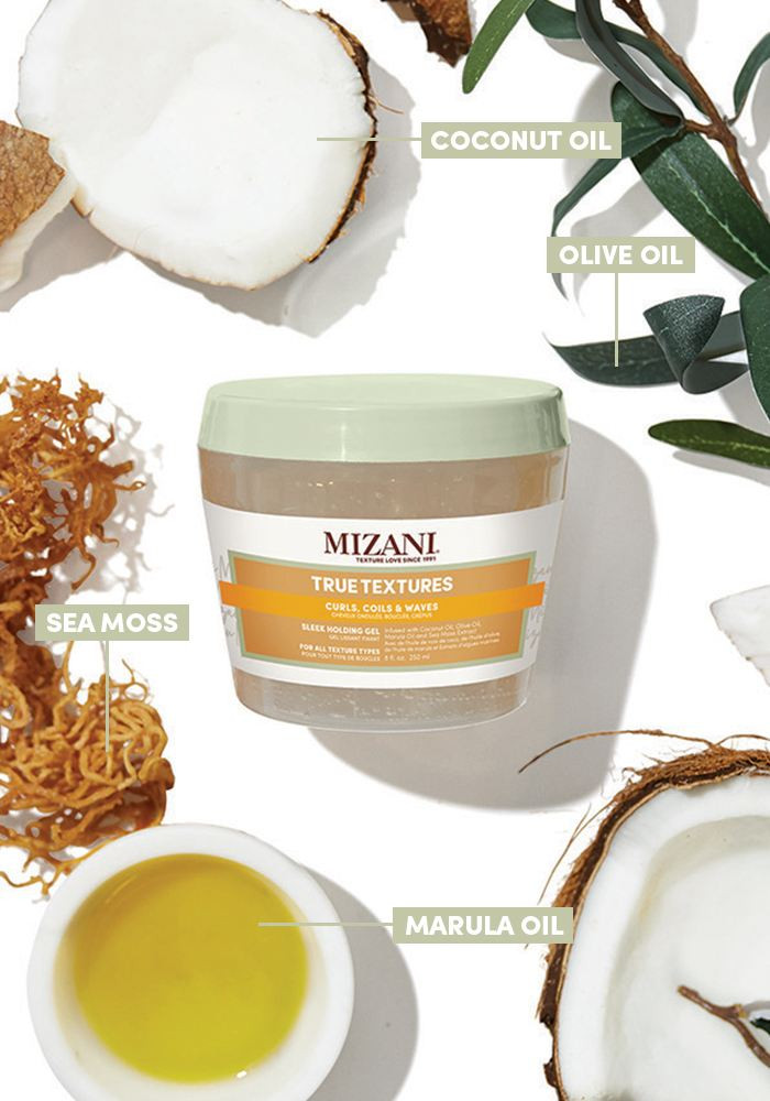 MIZANI TRUE TEXTURES SLEEK HOLDING GEL FOR ALL HAIR TYPES 250 ML