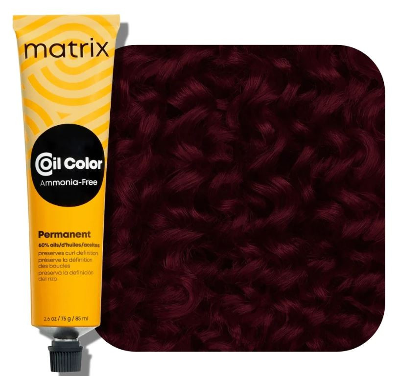 MATRIX COIL COLOR AMMONIA FREE PERMANENT 4RV