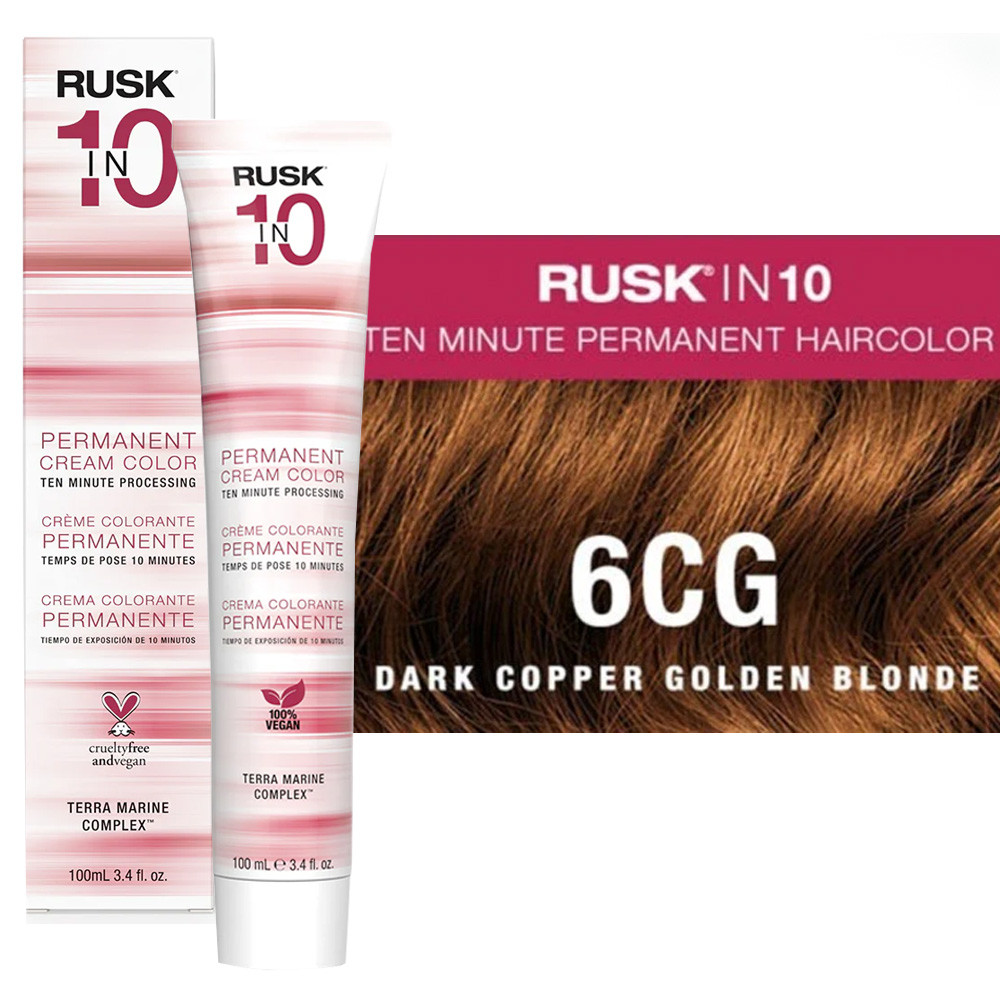 RUSK IN1O DK COPPER GD BLONDE 6CG