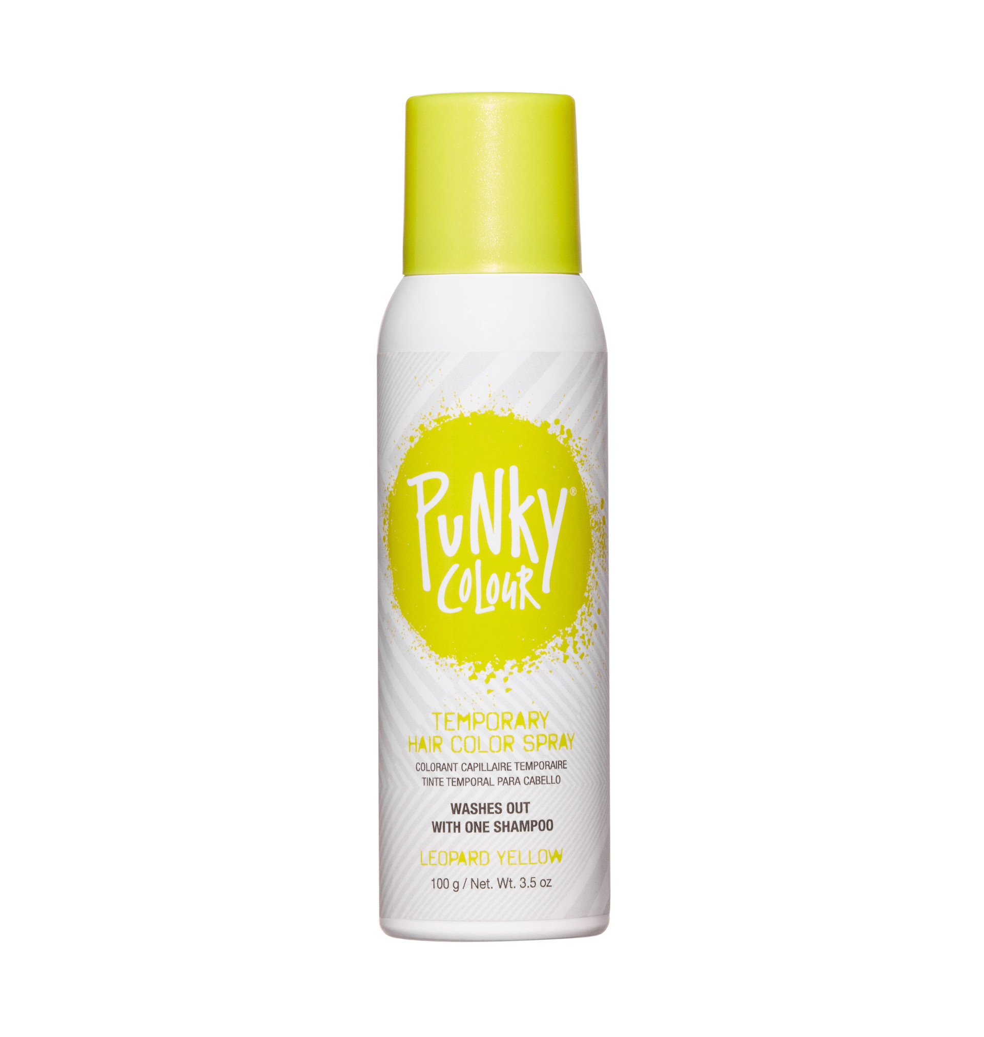 PUNKY COLOUR LEOPARD YELLOW SPRAY 3.5OZ