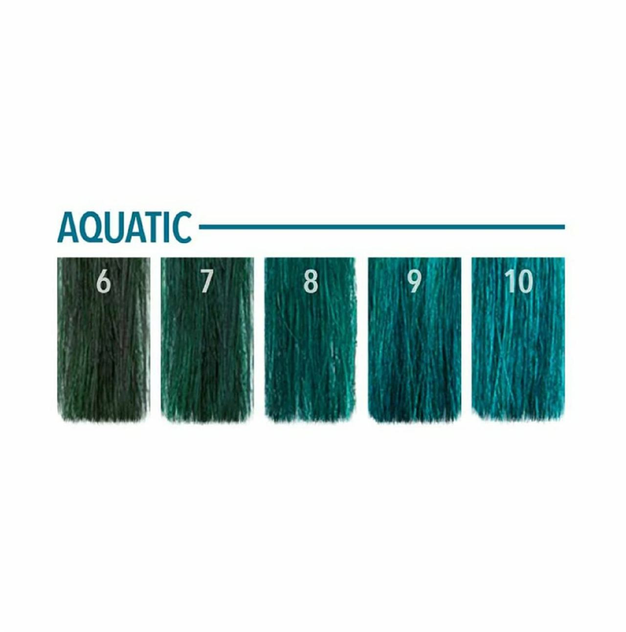 PULPRIOT SEMI-PERMANENT
HAIR COLOR AQUATIC 4 OZ