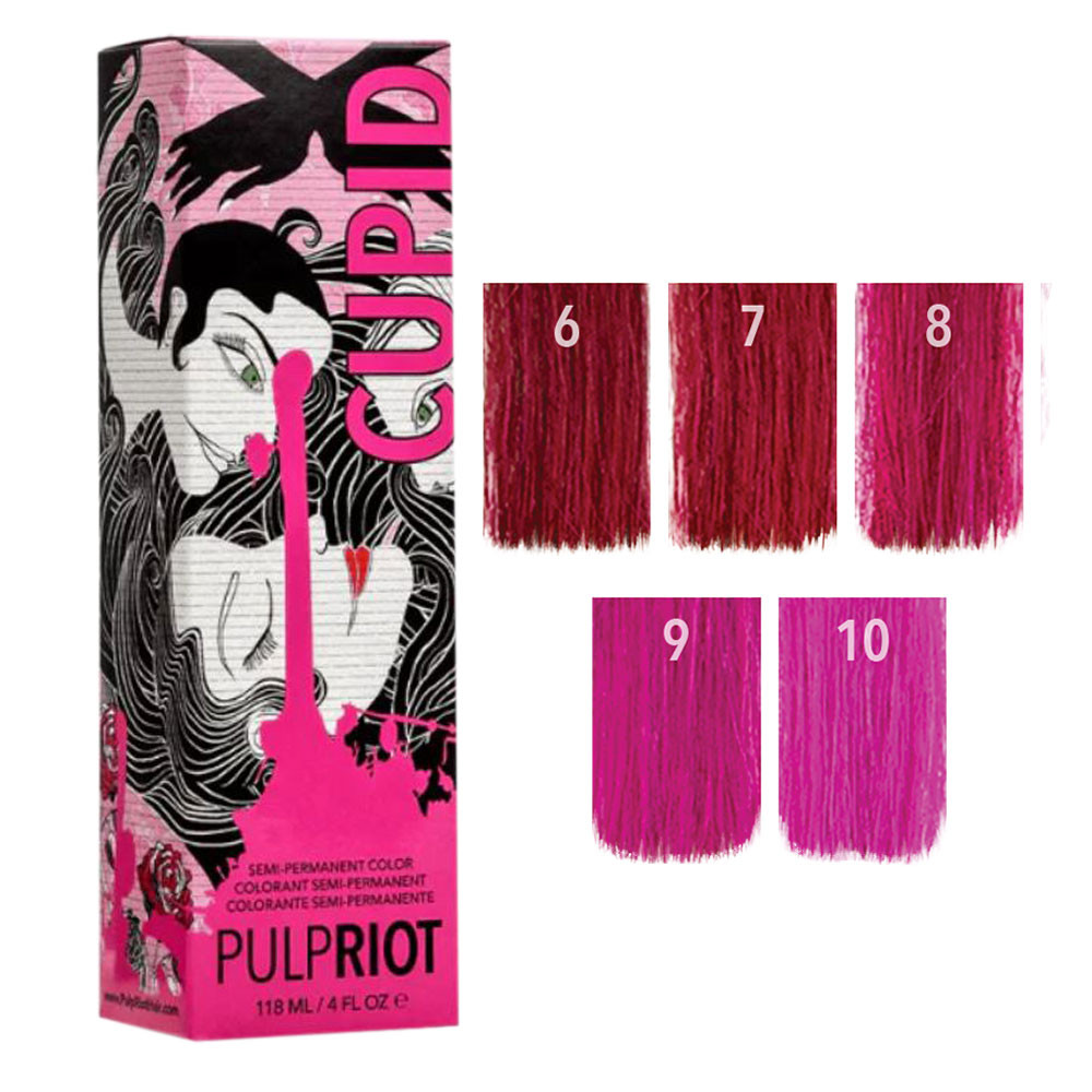 PULPRIOT SEMI-PERMANENT
HAIR COLOR CUPID 4 OZ