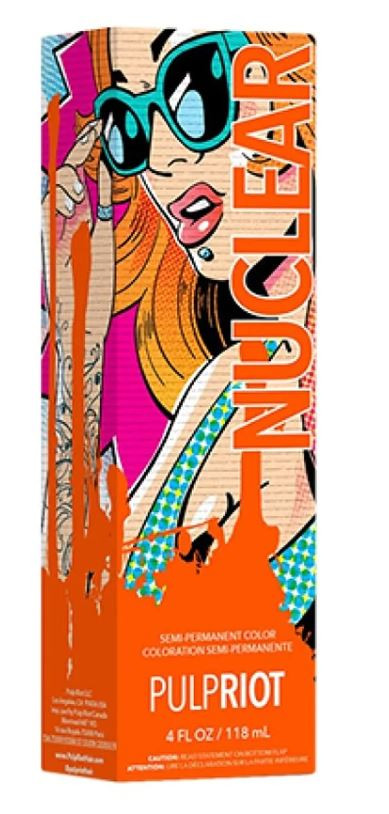 PULPRIOT SEMI-PERMANENT
HAIR COLOR NUCLEAR 4 OZ