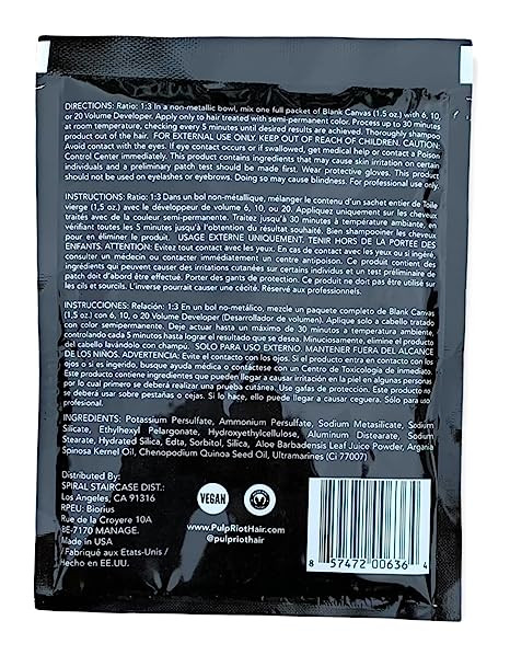 PULPRIOT BLANK CANVAS CLEAR COLOR REMOVER 1.5 OZ