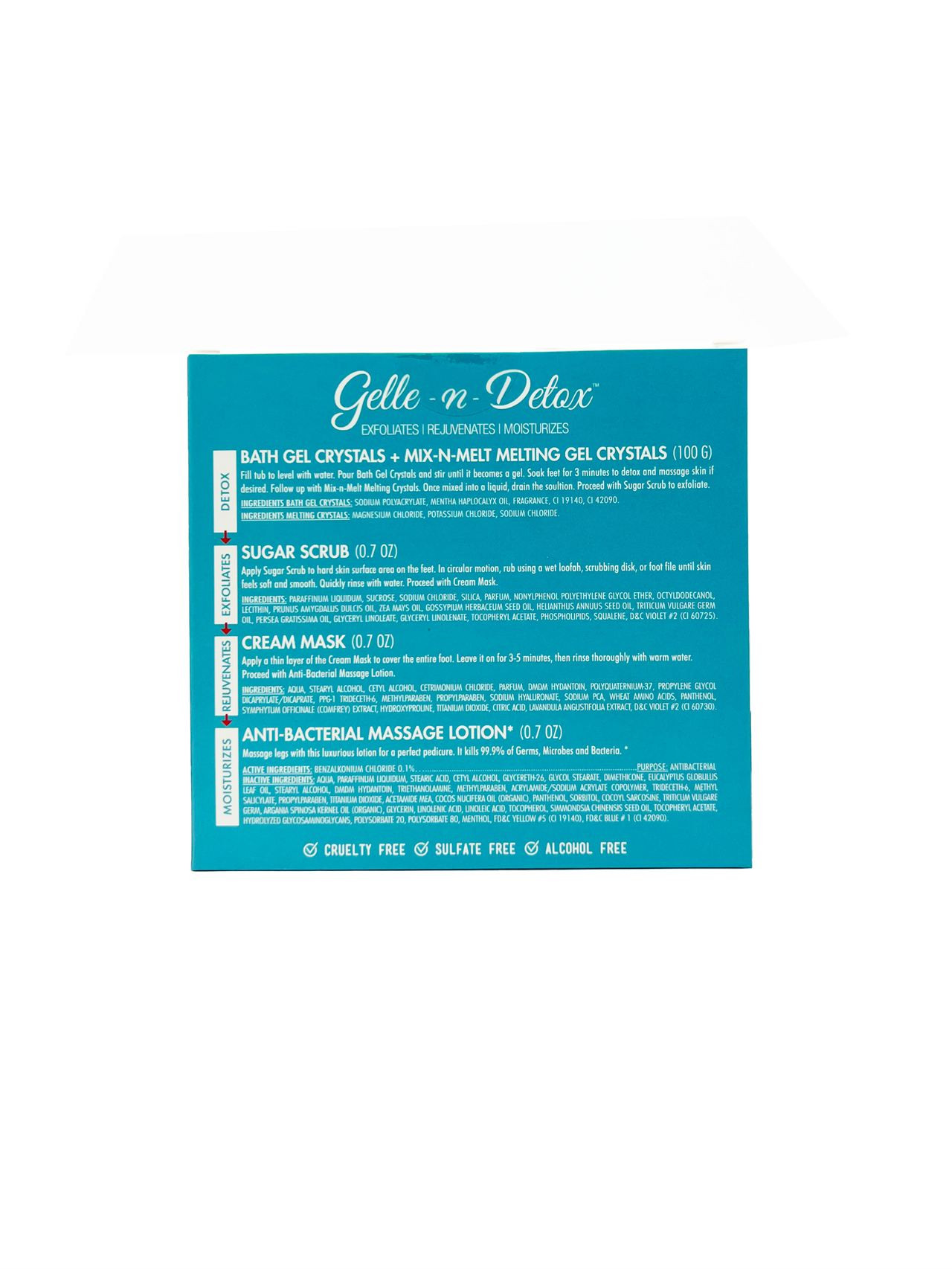 SPA RED GELLE N'DETOX ICY MINT