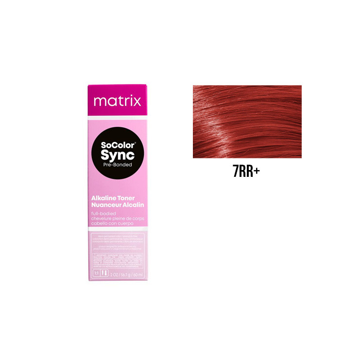 MATRIX COLOR SYNC PRE BONDED ALKALINE TONER 7RR+ 2OZ