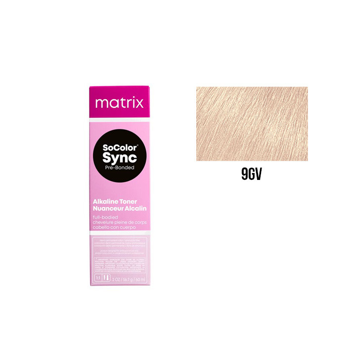 MATRIX COLOR SYNC PRE BONDED ALKALINE TONER 9GV 2OZ