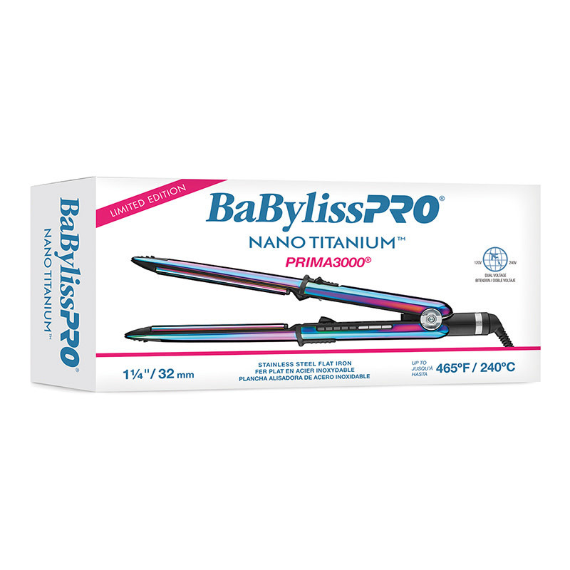 BABYLISS NANO TITATIUM PRIMA 3000 RAINBOW