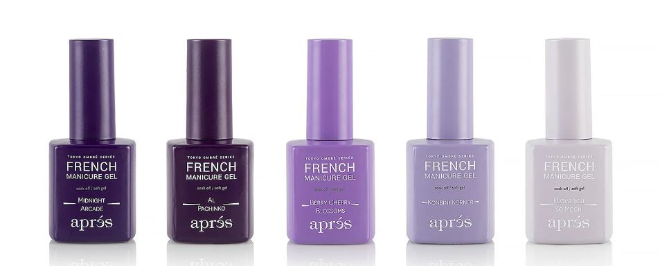 APRES FRENCH MANICURE GEL TOKYO OMBRE SET 5