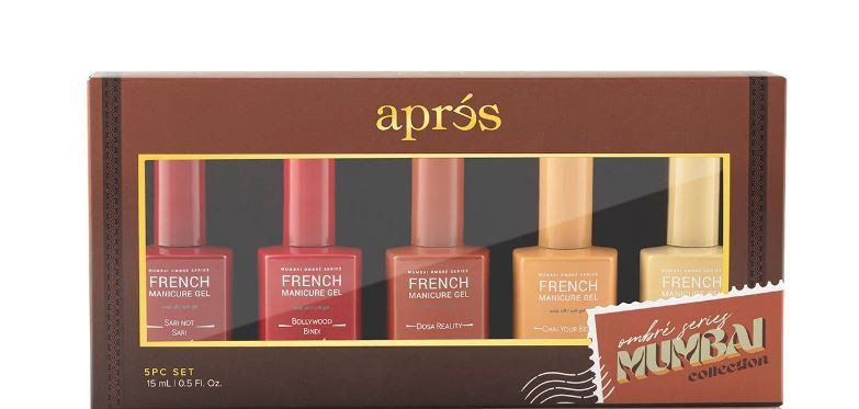 APRES FRENCH MANICURE GEL MUMBAI OMBRE SET5
