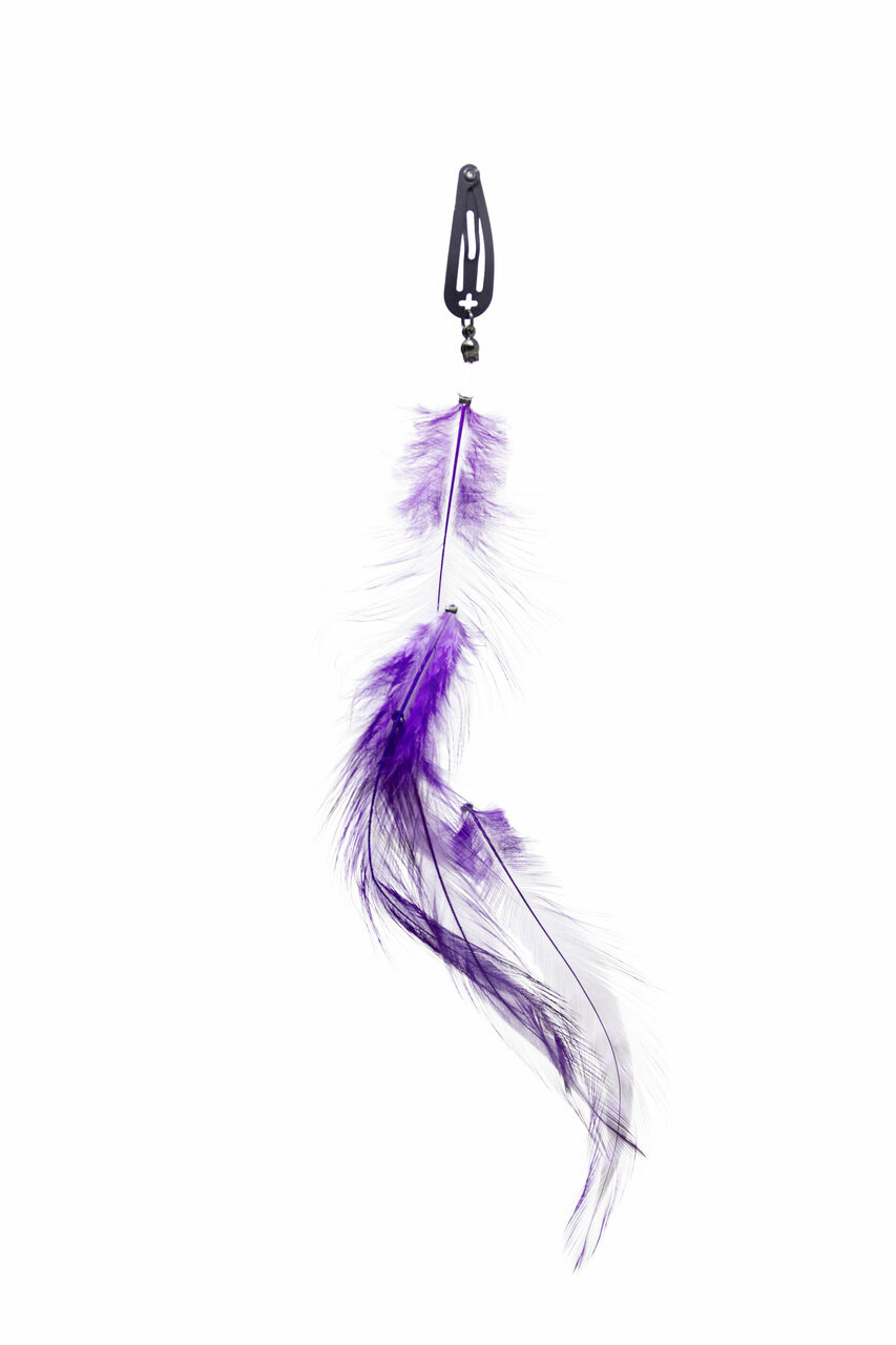 CLIP PLUMA #5308 PURPLE MIA