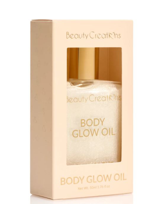 BEAUTY CREATIONS BODY GLOW OIL CHAMPAGNE 1.76OZ