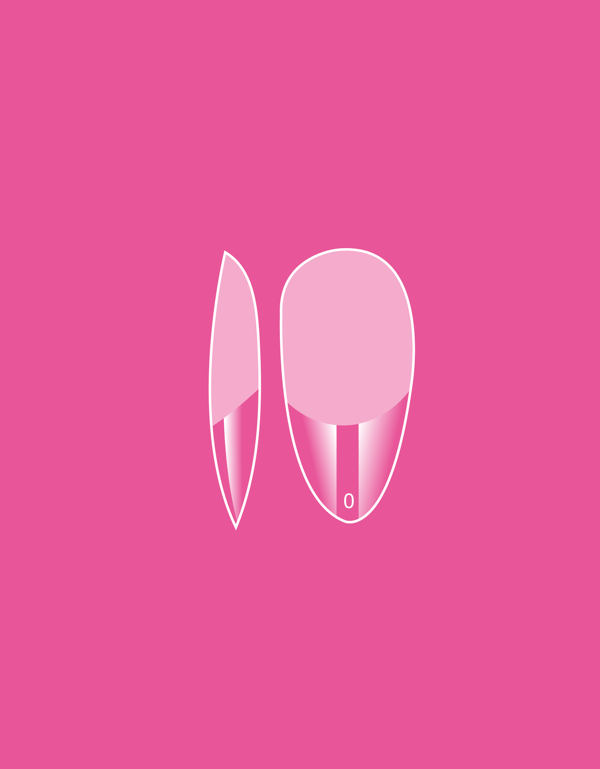 PEBCO GEL TIPS MEDIUM ALMOND PK550