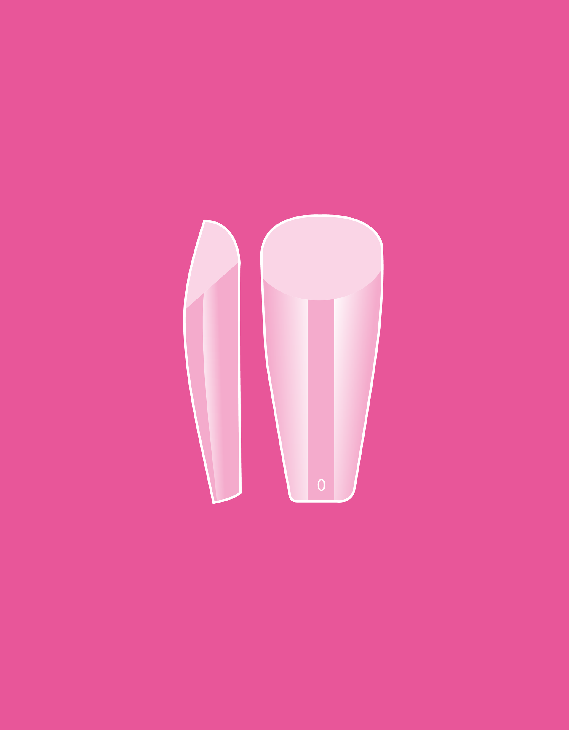 PEBCO GEL TIPS MEDIUM PIRAMIDE COFFIN PK550
