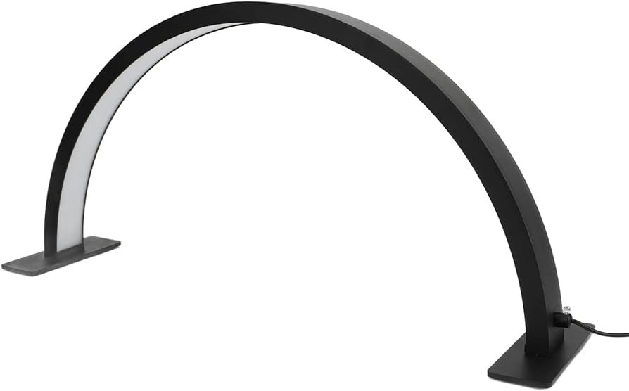 LAMPARA MEDIA LUNA BLACK