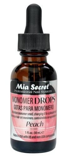 MIA SECRET MONOMER DROPS PEACH 1OZ