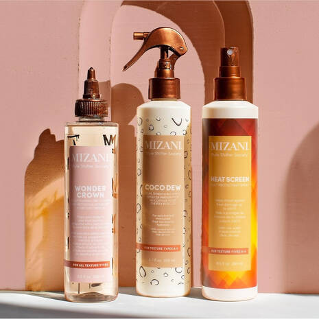 MIZANI STYLE SHIFTER SOCIETY HEAT SCREEN HEAT PROTECTANT SPRAY FOR TEXTURED,CURLY AND COILY HAIR 250ML