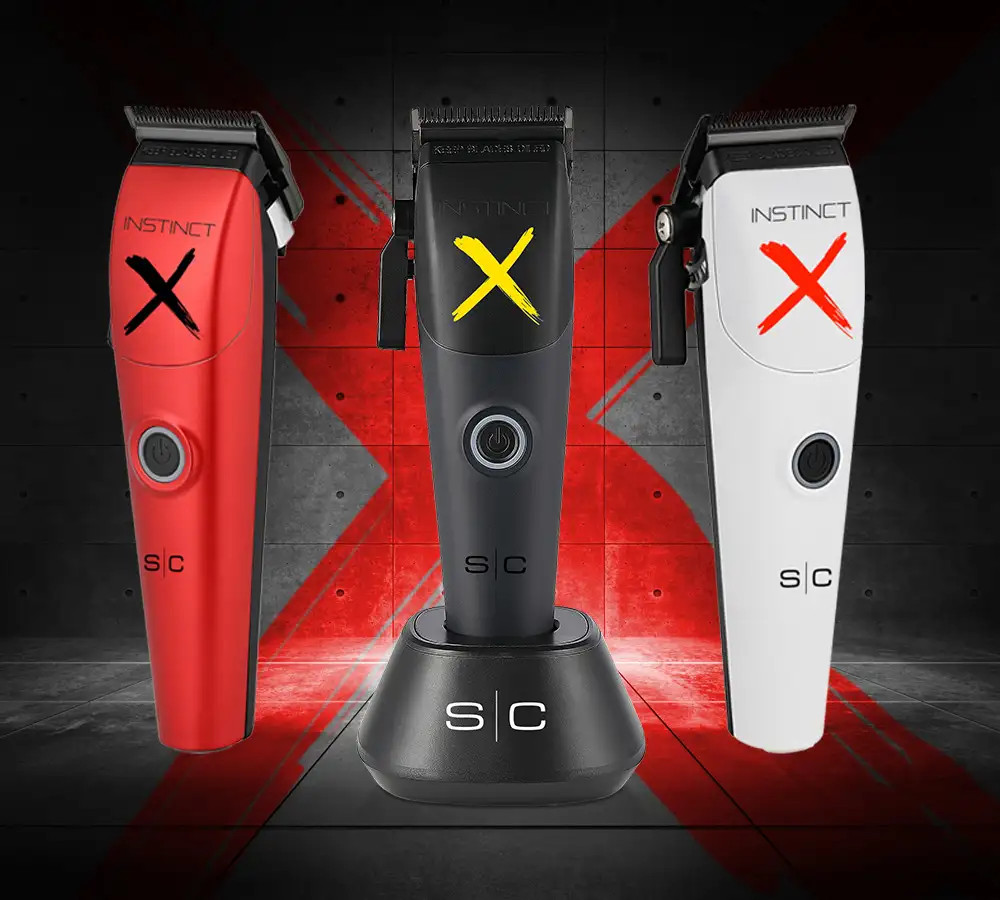 STYLECRAFT INSTINCT-X VECTOR CLIPPER PROFESISONAL CORDLESS HAIR CLIPPER WITH VECTOR MOTOR
