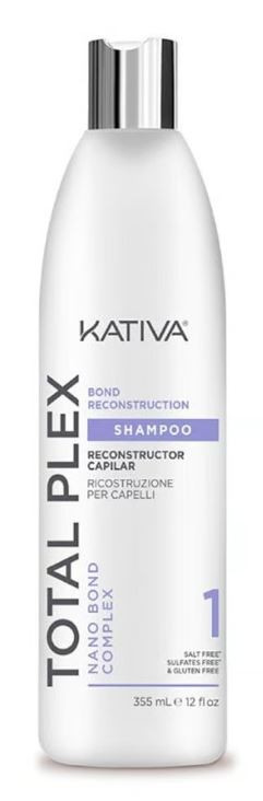 KATIVA TOTAL PLEX SHAMPOO RECOSTRUCCION CAPILAR PASO #1 12 OZ