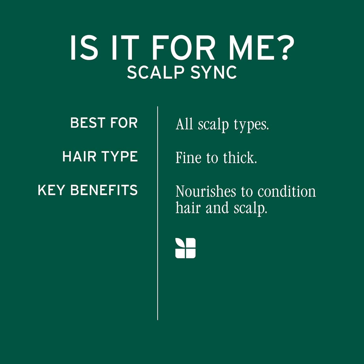 BIOLAGE SCALP SYNC CONDITIONER 280ML