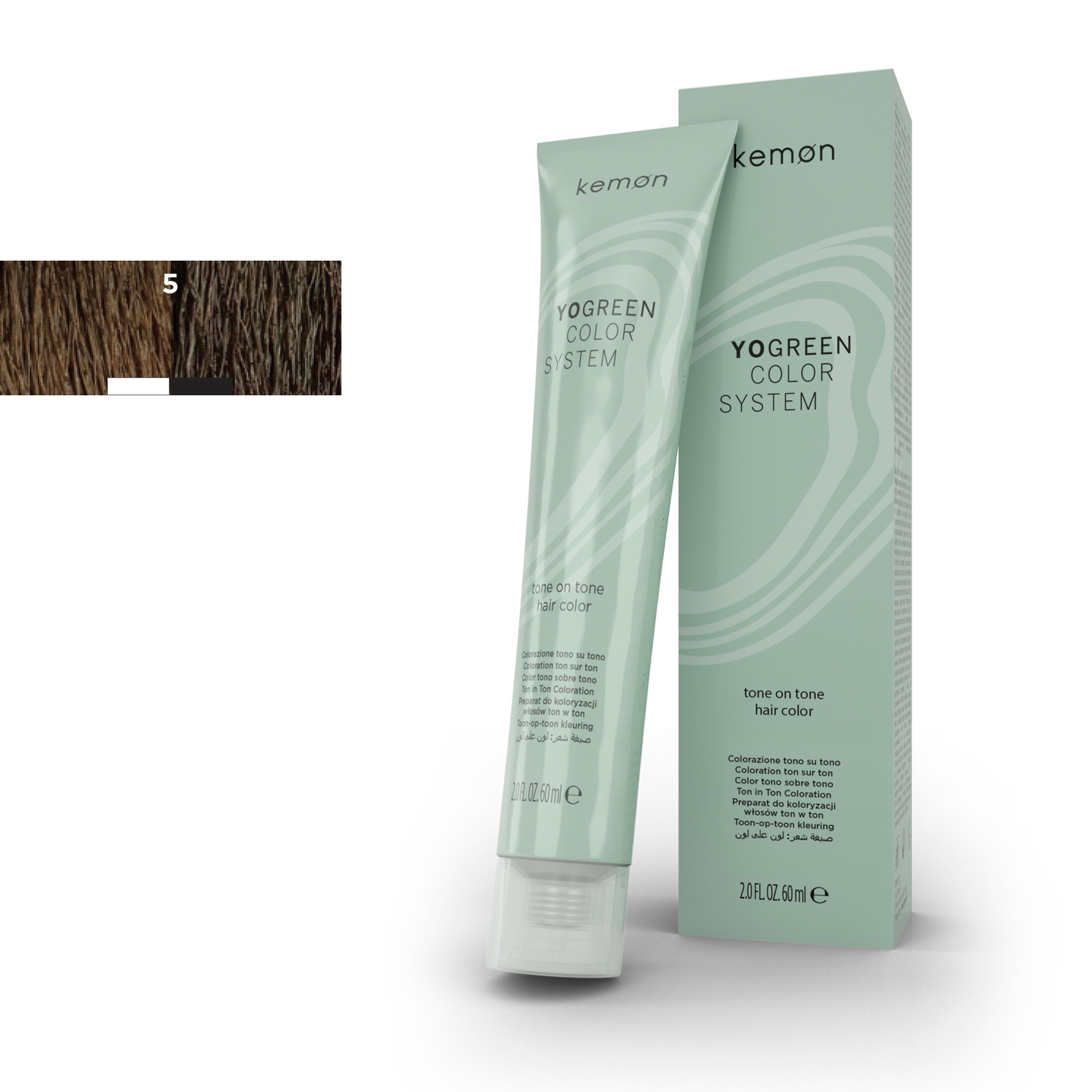 YO GREEN #5 LIGHT BROWN