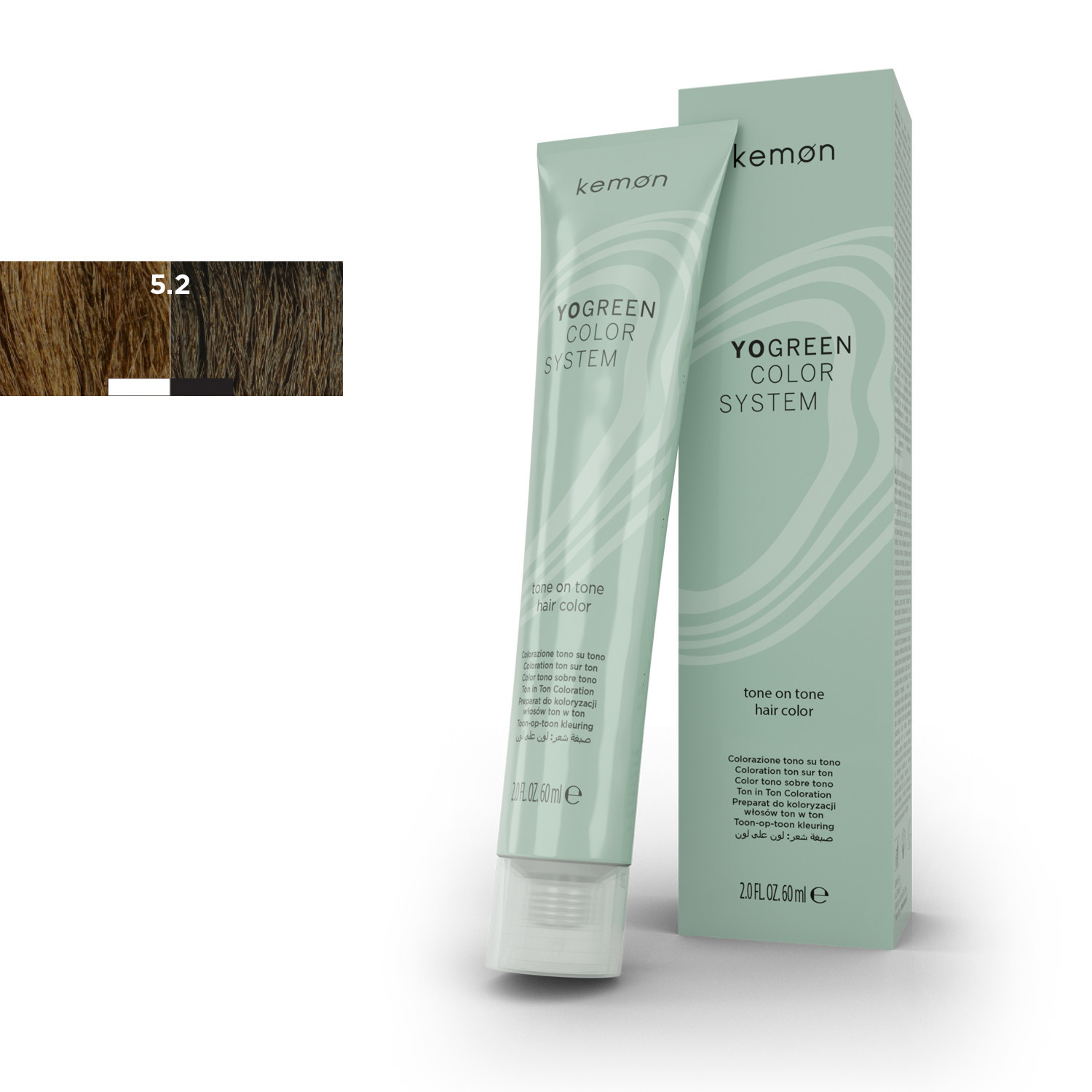 YO GREEN #5.2 BEIGE LIGHT BLONDE