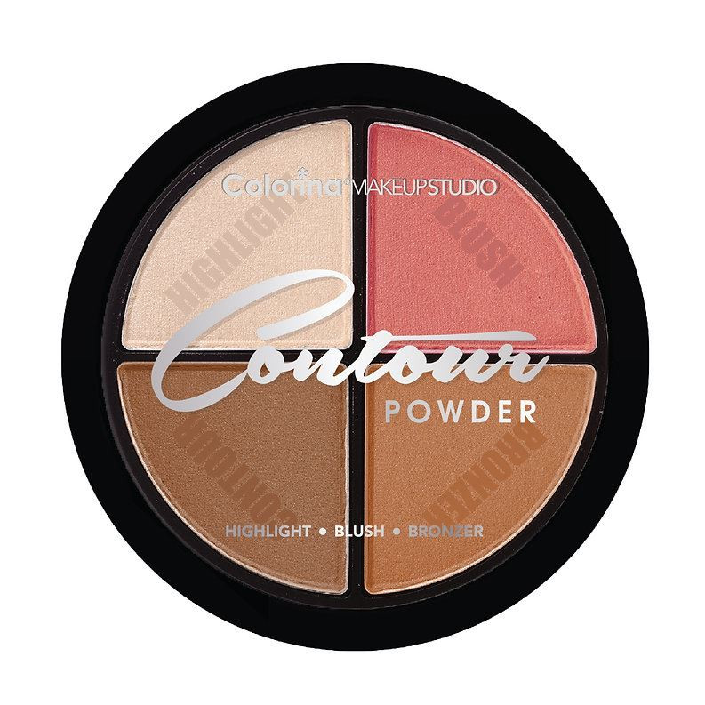 COLORINA CONTOUR POWDER ROUND 4 IN 1