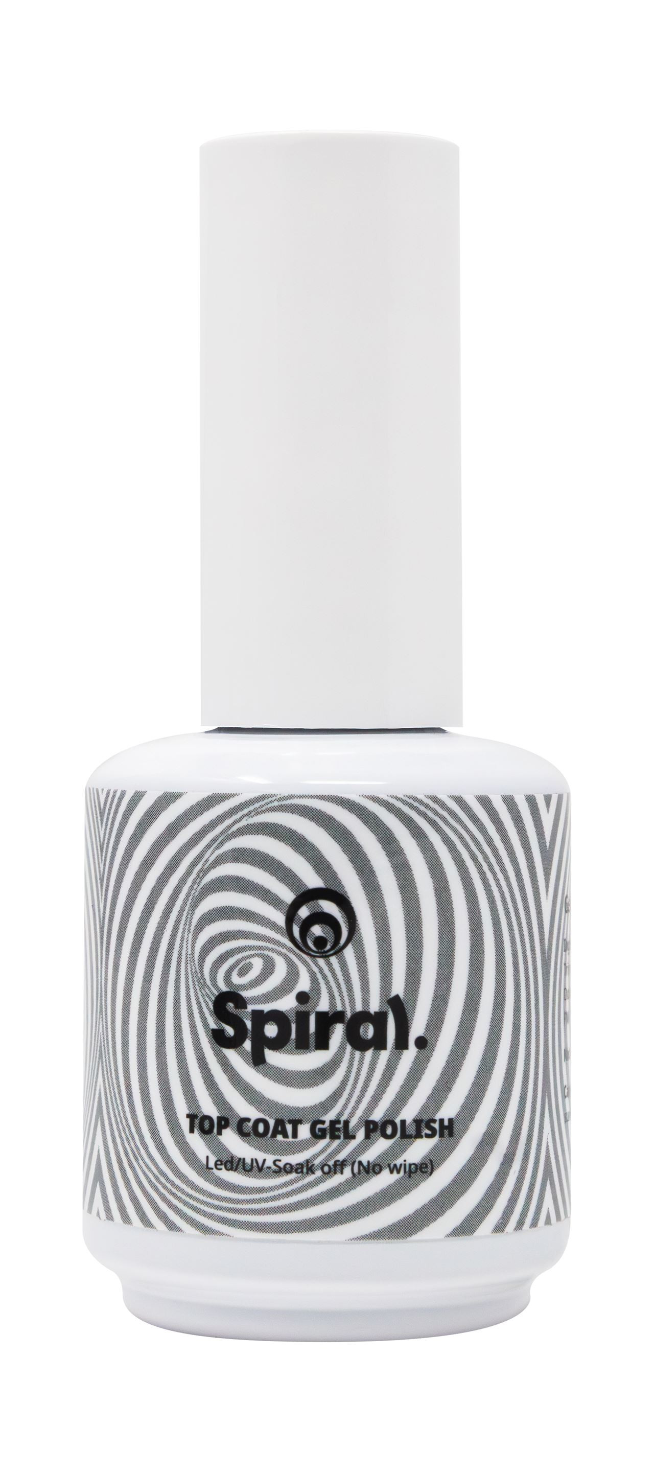 SPIRAL TOP COAT GEL POLISH