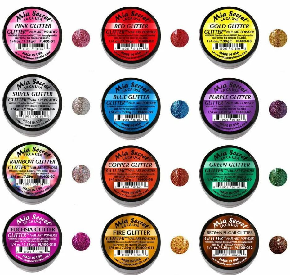 MIA SECRET GLITTER POWDER COLLECTION PK12