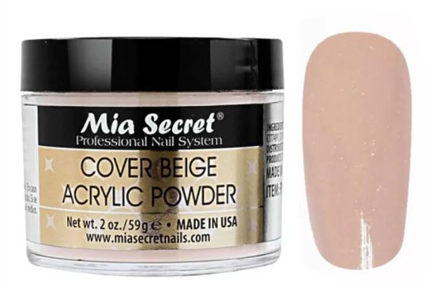 MIA SECRET COVER BROWN ACRYLIC POWDER PL430-CB 2 OZ